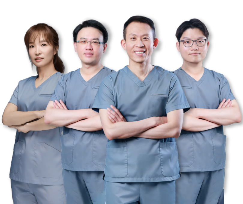 媛和美四位整形外科醫師醫療團隊合影